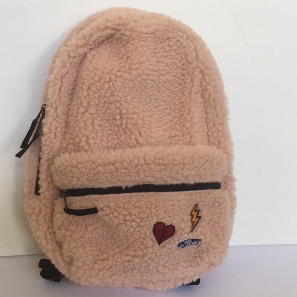 Vans Bags Nwt Vans Sherpa Backpack Poshmark